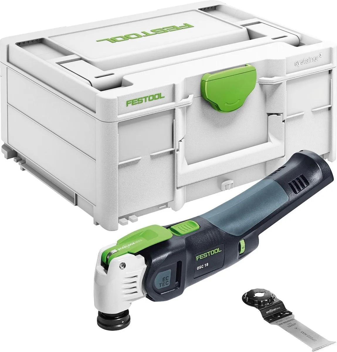Festool VECTURO OSC 18 E-Basic 576591 Oscillerende Multitool