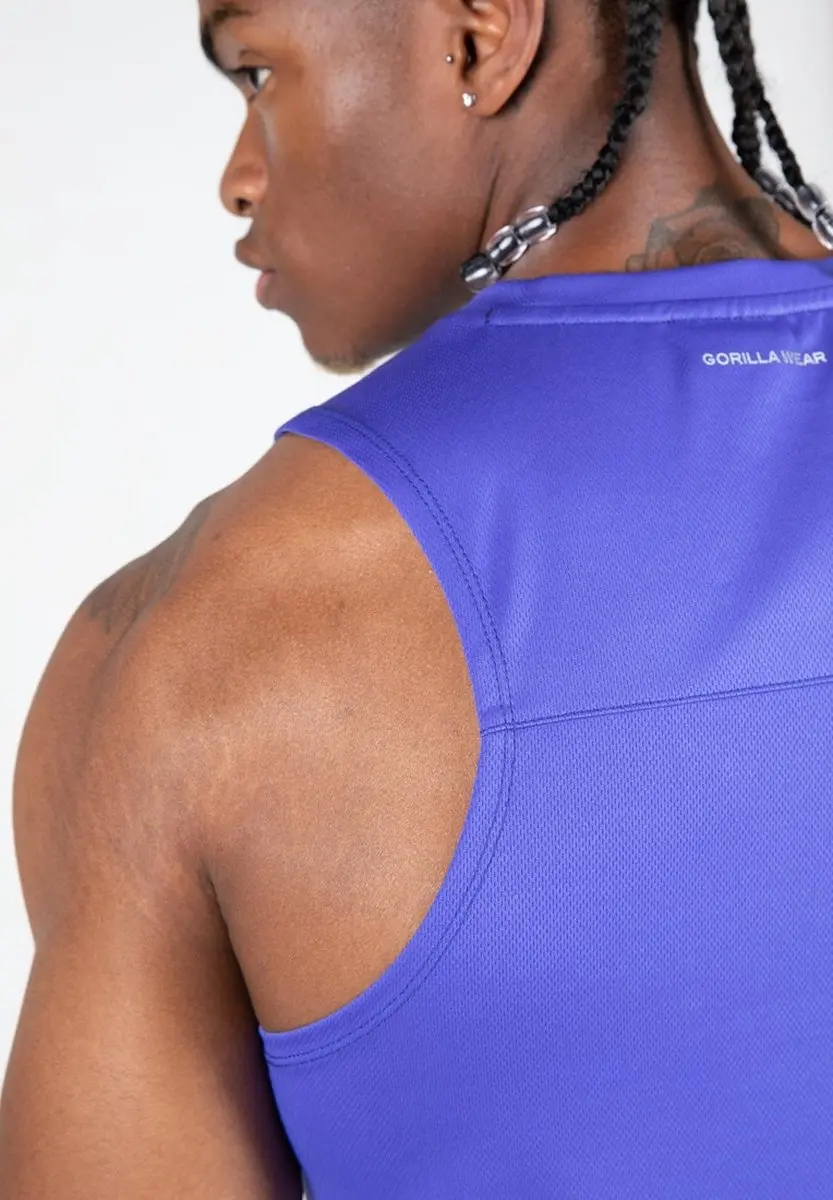 Gorilla Wear Washington Tank Top - XL - Blauw