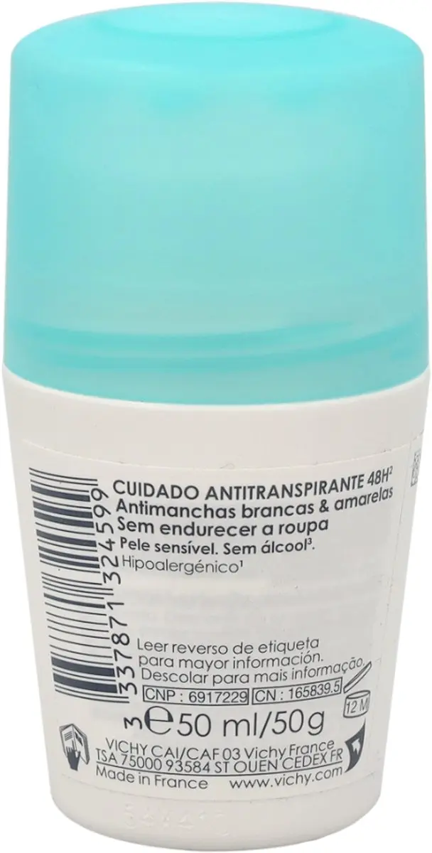 Vichy Anti-Transpiratie Deodorant Roller 50ml