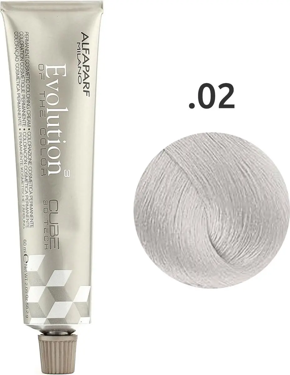 Alfaparf Milano Evolution of the Color .02 60ml - Zwart