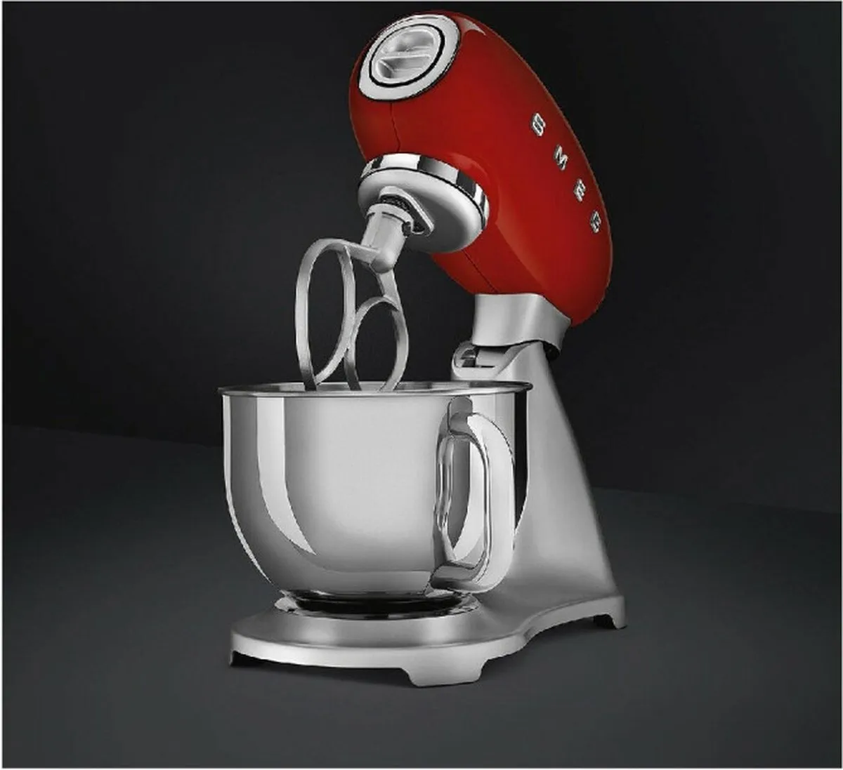 Smeg SMF02RDEU Keukenmachine - 800W - Rood