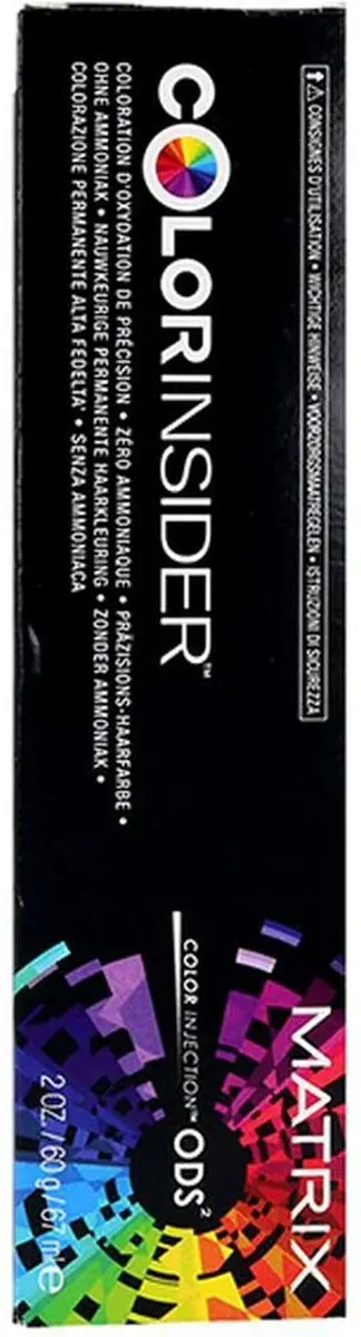 Matrix Color Insider 90ml Permanent Haarkleuring - Donkerblond Bruin Rood