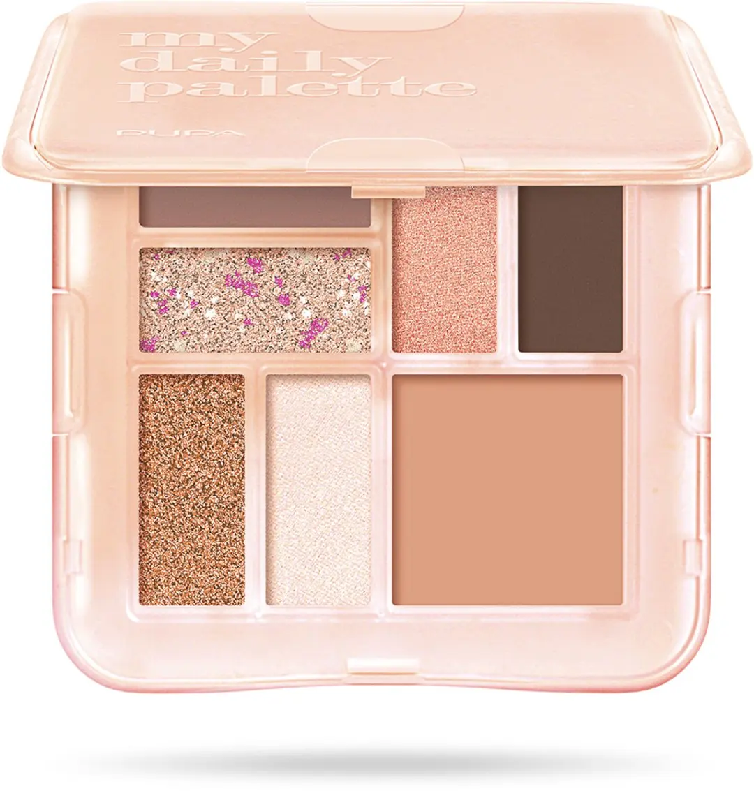 Pupa Milano My Daily Palette Natural Nude 002 - 7 Kleuren