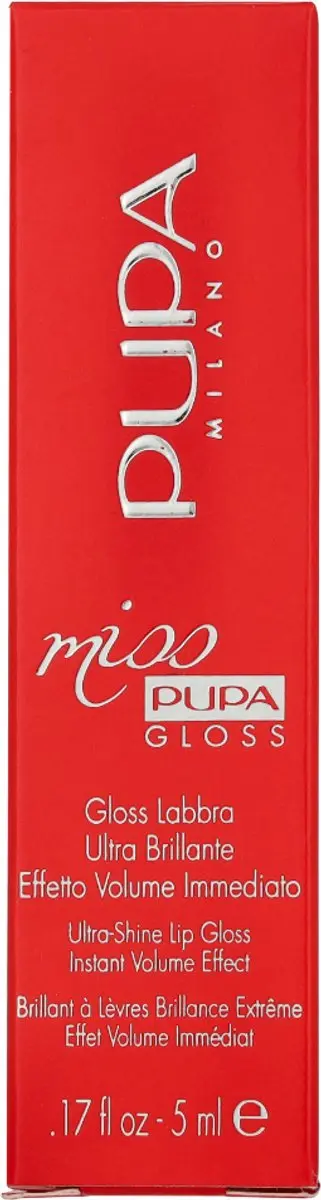 Pupa Milano 020032A301 Lipgloss 301 Sweet Candy - 5ml - afbeelding 6 van 6
