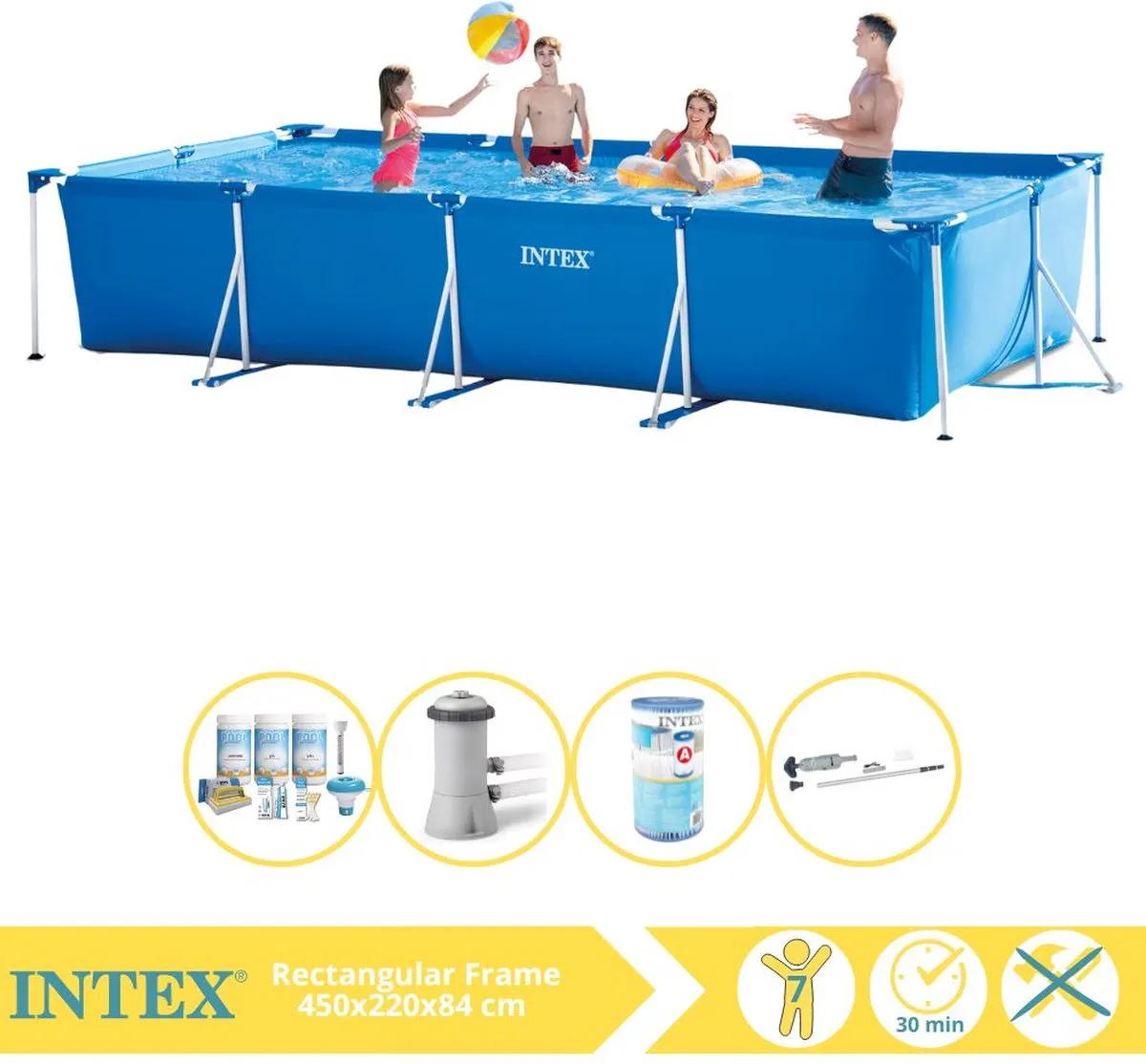 Intex 28273NP Opzetzwembad 450x220x84cm
