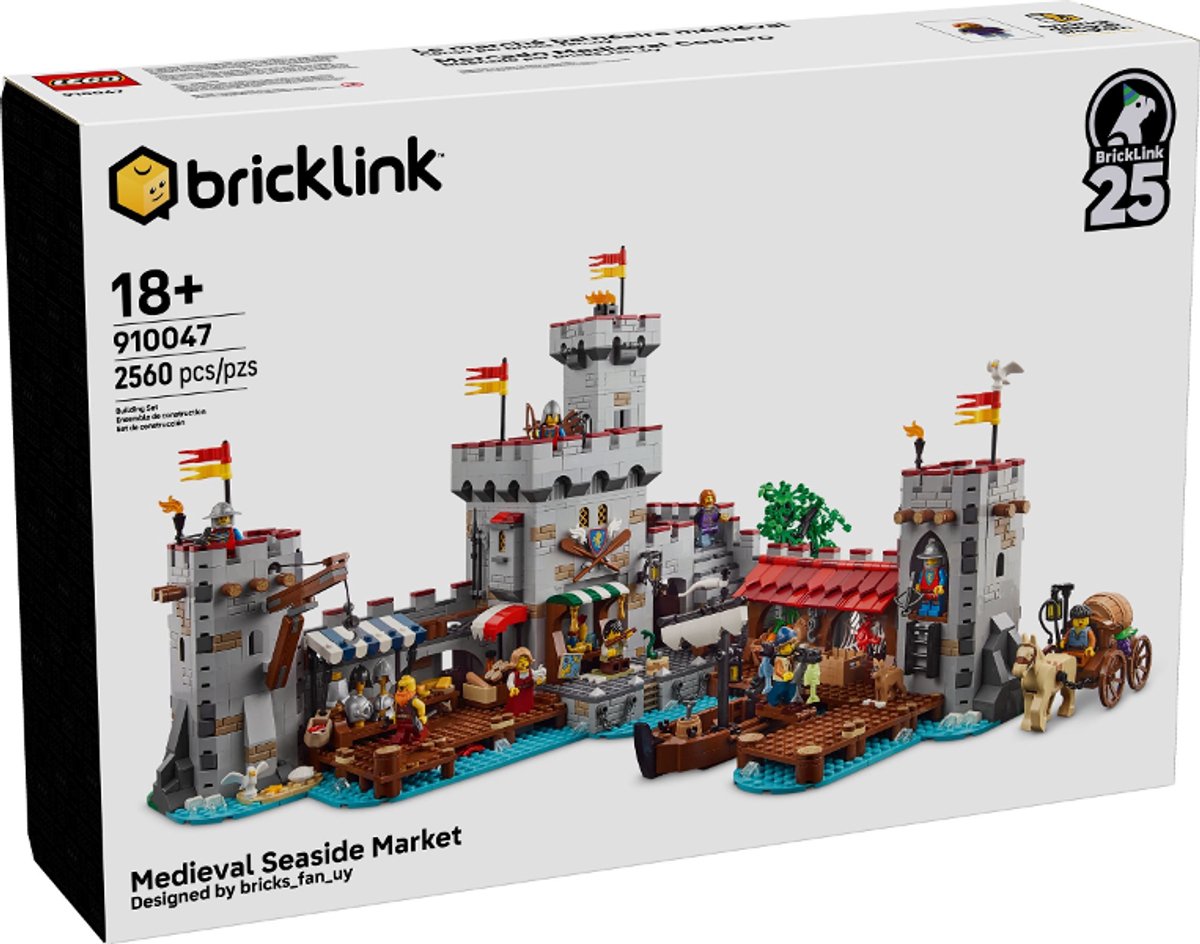 LEGO 910047 - Medieval Seaside Market (Bricklink Designer Program Series 4)