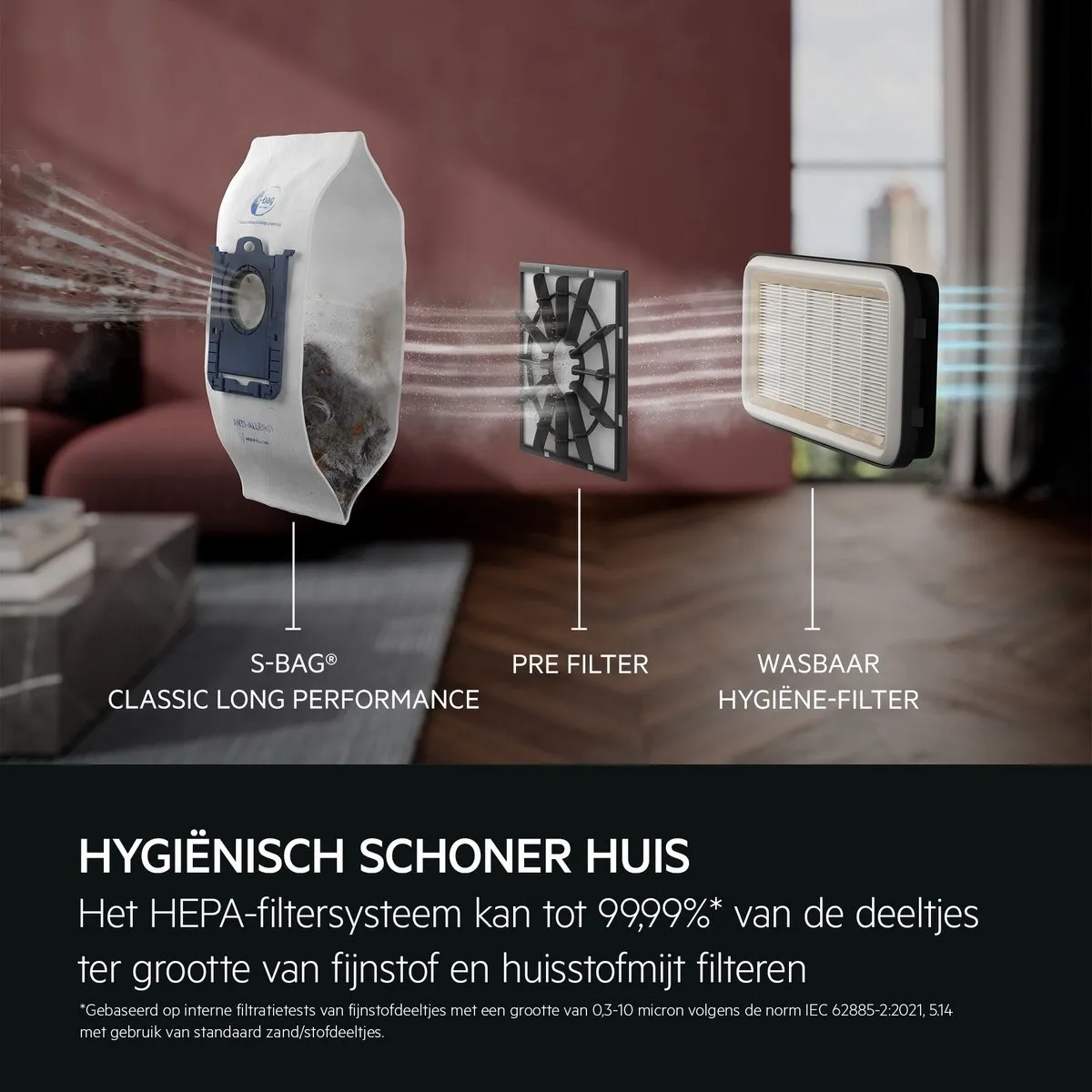 AEG AB51C1GG Clean 5000 Stofzuiger - 650W - 3L - Zwart