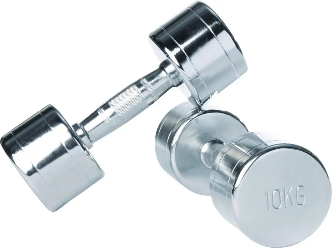 LifeMaxx Chroom Dumbbell Set 2x3kg