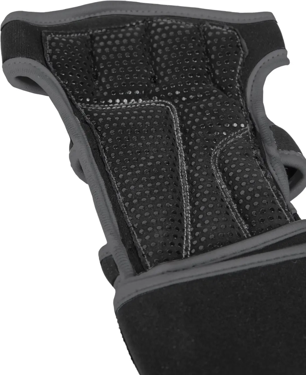 Gorilla Wear Yuma Krachtsport Handschoenen M - Zwart/Grijs