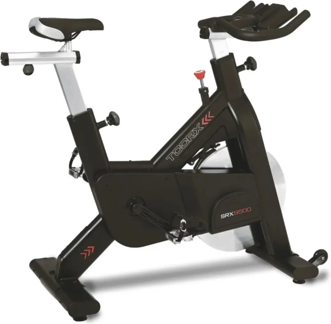 Toorx SRX-9500 Indoor Cycle - 99 Trainingsniveaus - Zwart