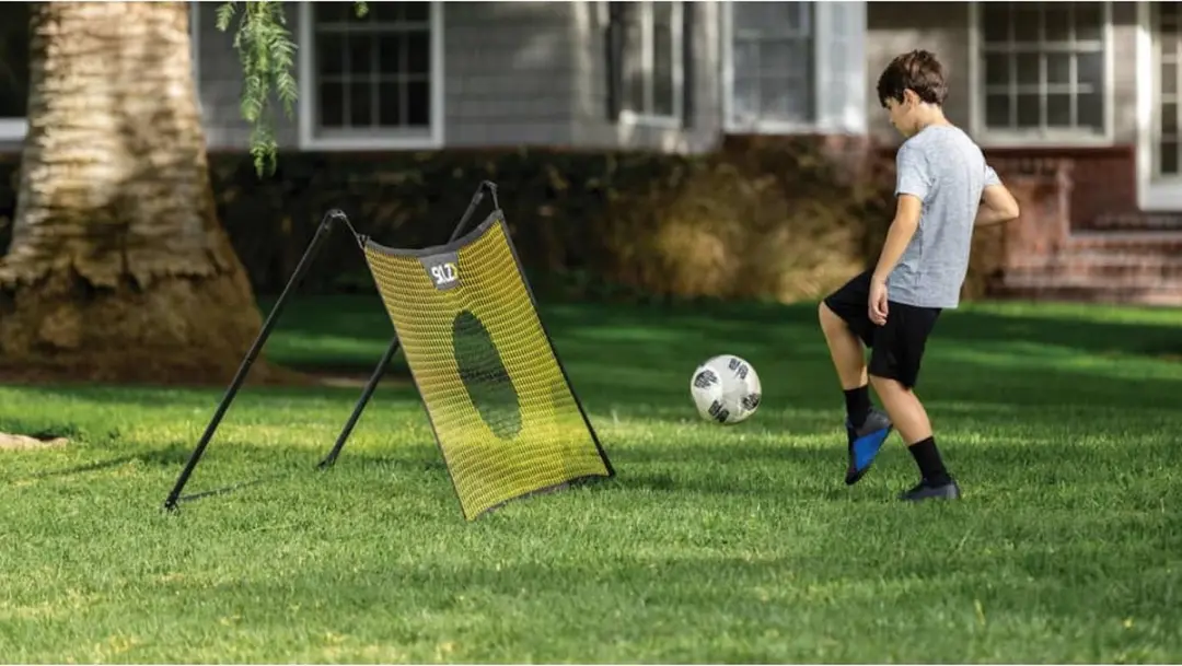 Sklz Soccer Trainer Solo Voetbaldoel - Zwart/Geel - afbeelding 6 van 6