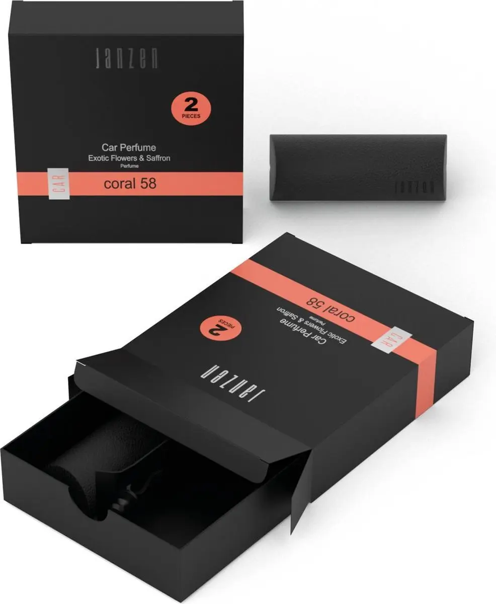 Janzen Car Perfume Coral 58 - 2 Stuks
