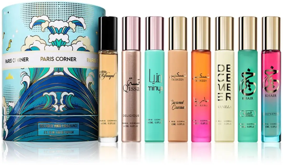 Paris Corner Discover Your Fragrance Set Eau de Parfum 8x15ml