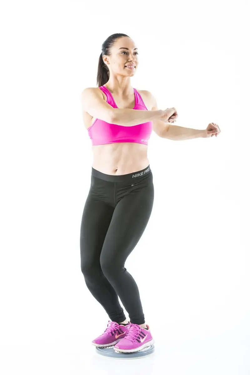 Gymstick Core Twister Buikspiertrainer - Grijs/Wit