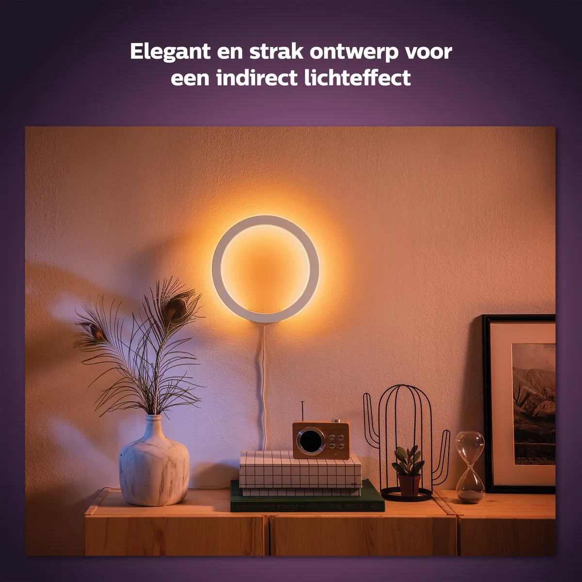 Philips Hue Sana Wandlamp RGBW - Wit