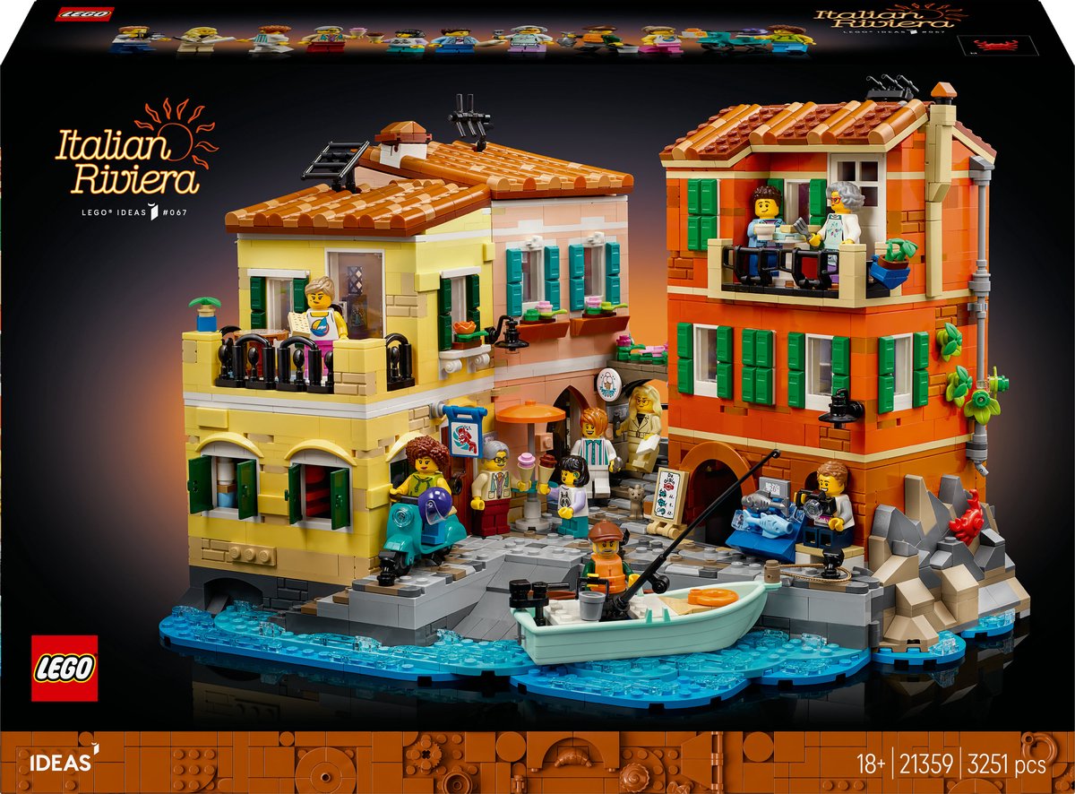 LEGO® Ideas Italiaanse Rivièra - 21359