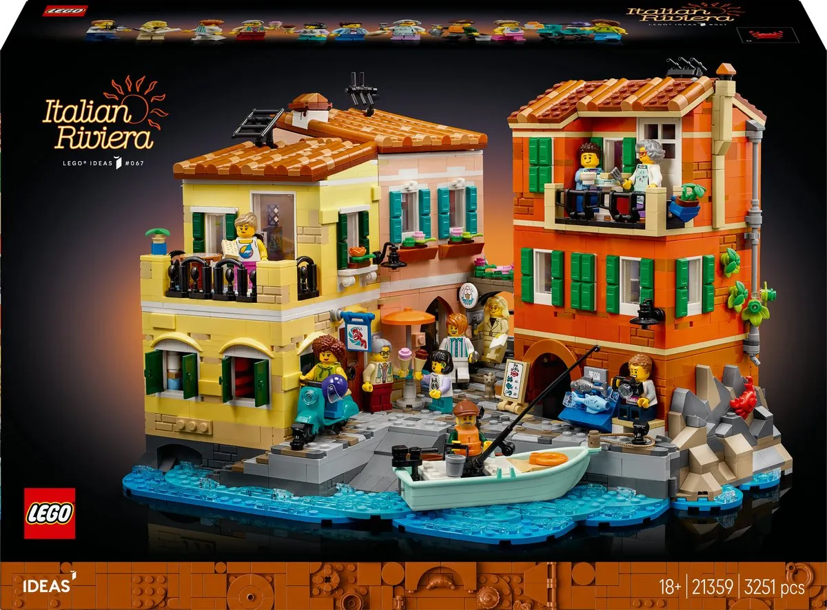 LEGO Ideas Italiaanse Rivièra 21359