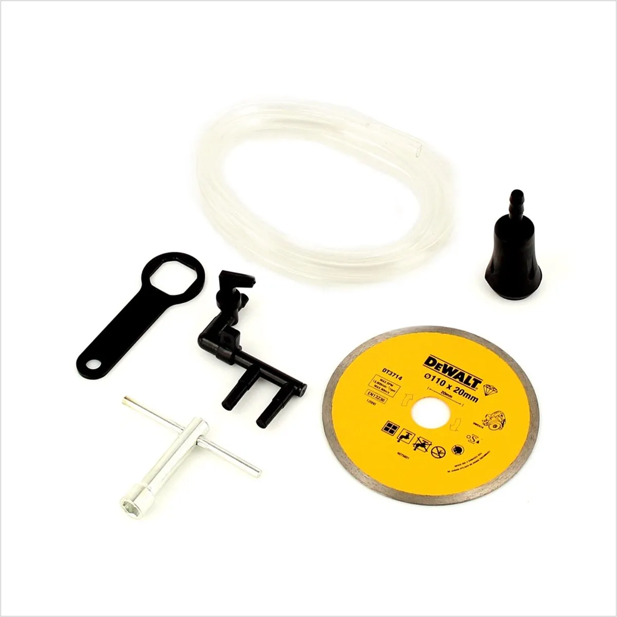 DeWalt DWC410-QS Diamantzaagmachine 110mm - afbeelding 6 van 6
