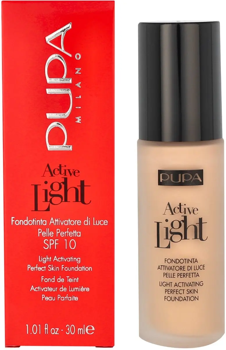 Pupa Milano Active Light Foundation 010 - 30ml