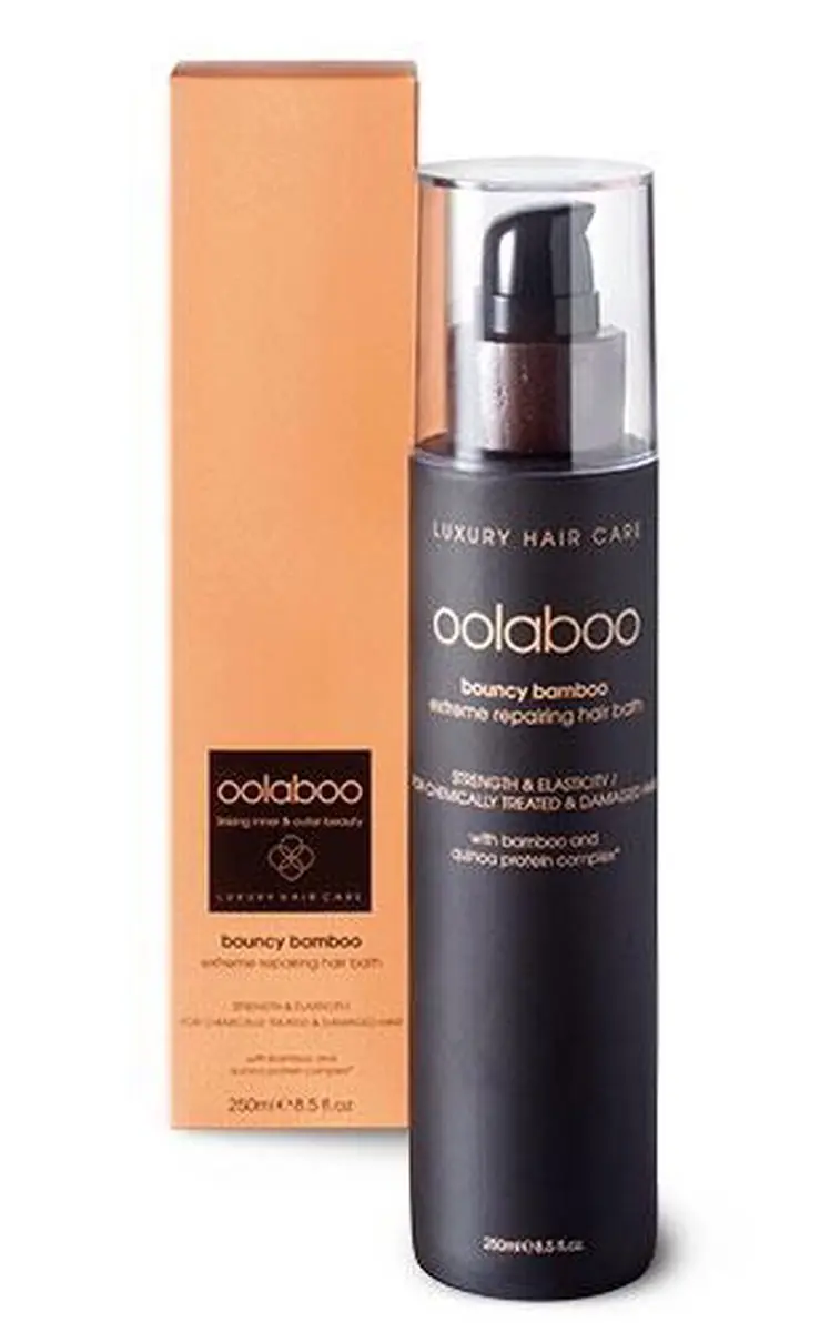 Oolaboo Bouncy Bamboo Extreme Repairing Hair Bath 250ml