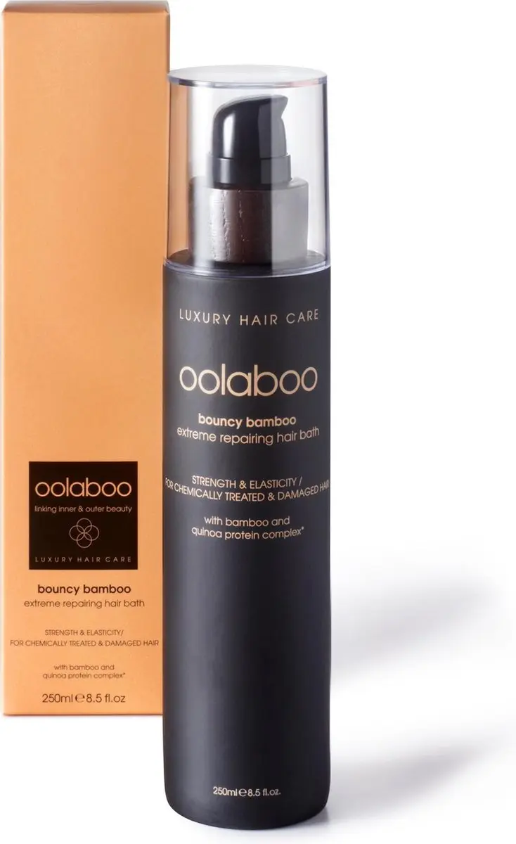 Oolaboo Bouncy Bamboo Extreme Repairing Hair Bath 250ml