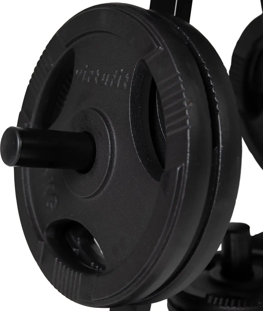 Virtufit Halterschijf Opbergrek 150kg - Incl. 5kg Schijven