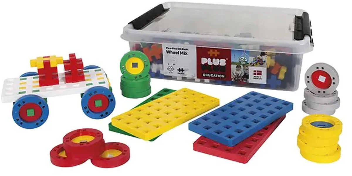 Plus-Plus BIG Wielenmix Bouwstenen - 2 Stuks - Multicolor