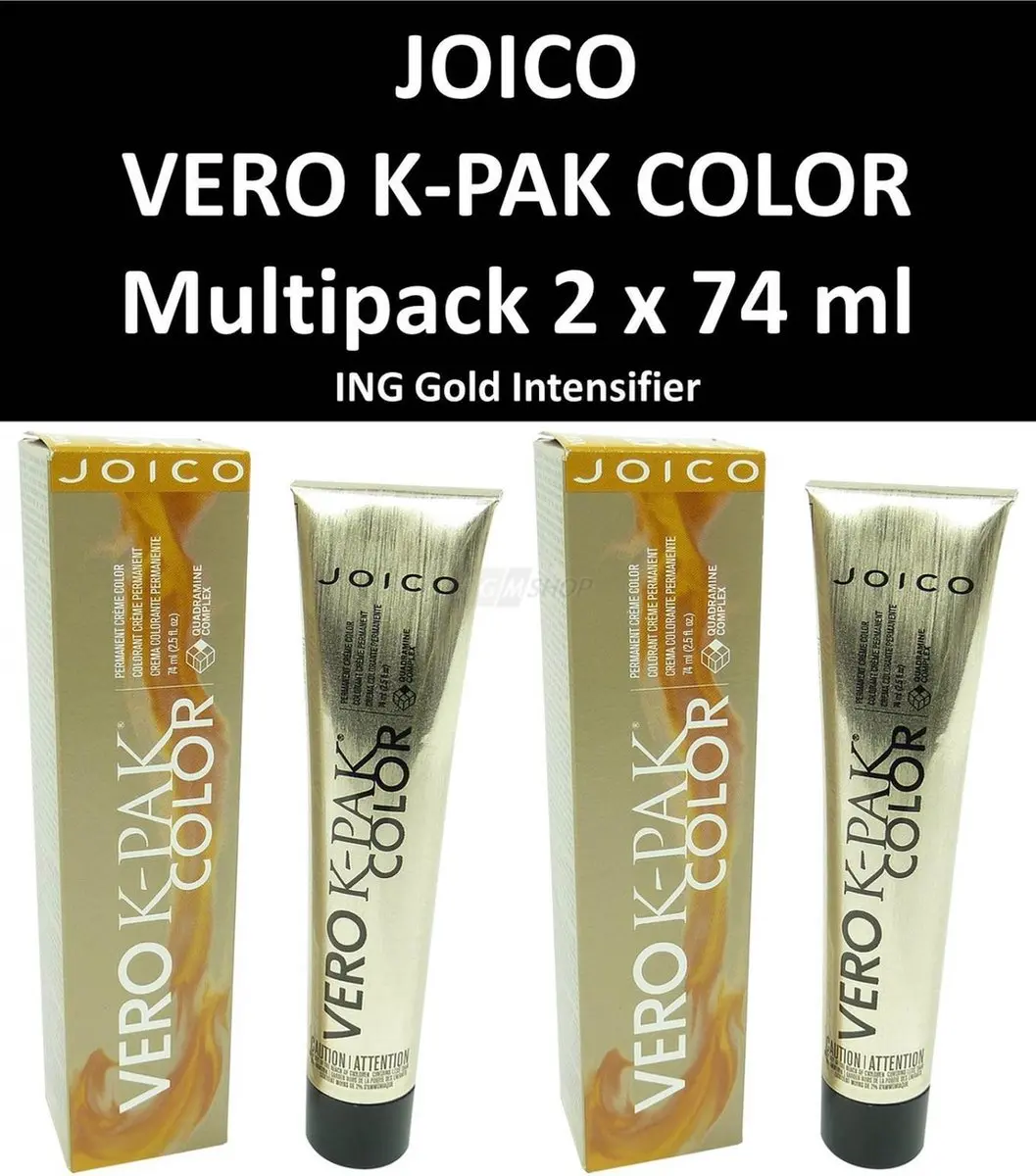 Joico Vero K-PAK Color ING Gold Intensifier 222ml - 3x74ml