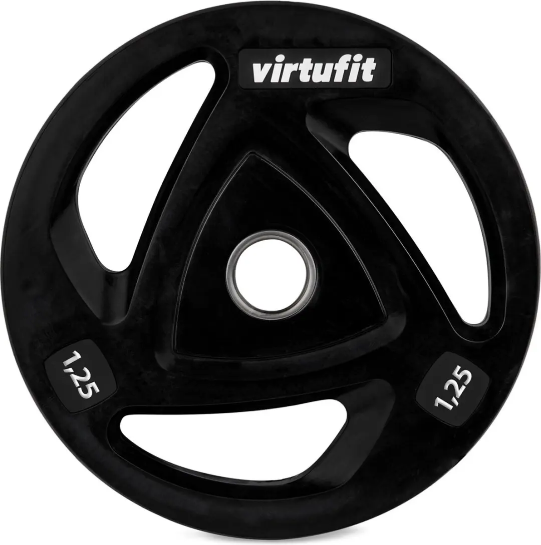 Virtufit Olympische Rubberen Halterschijf 1.25kg Ø50mm - Zwart