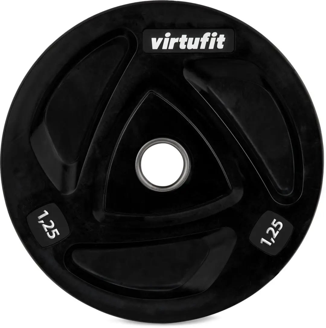 Virtufit Olympische Rubberen Halterschijf 1.25kg Ø50mm - Zwart