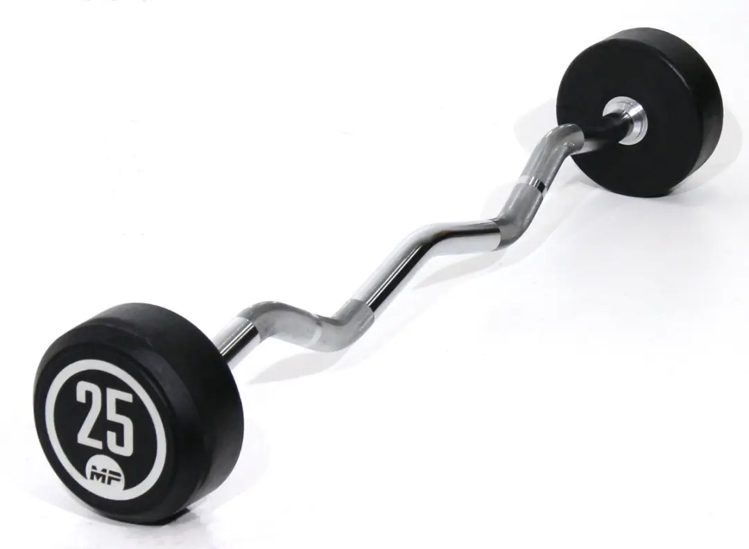Muscle Power Vaste Curl Halterstang 25 kg