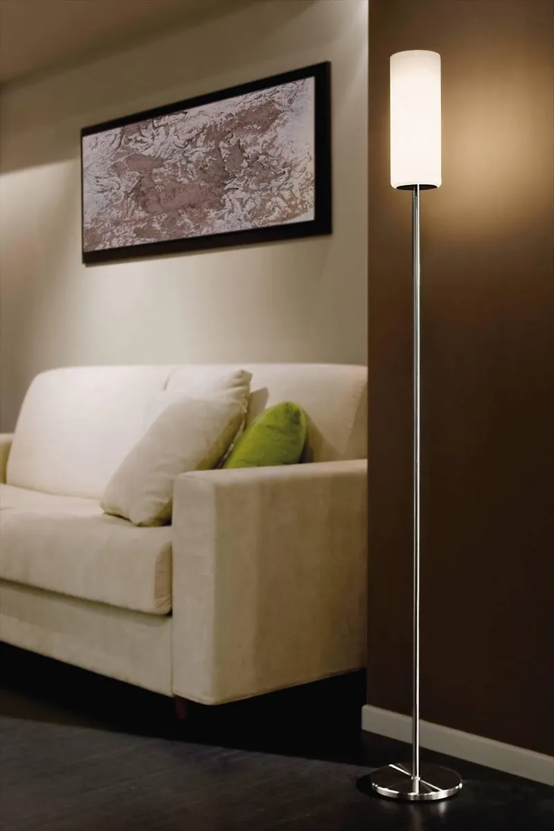 Eglo Troy 3 Vloerlamp 153cm - Grijs/Wit