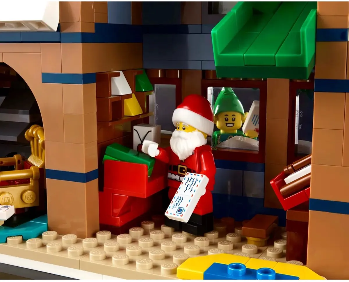 LEGO Icons 10339 Kerst Postkantoor van de Kerstman - 1440 Stukken