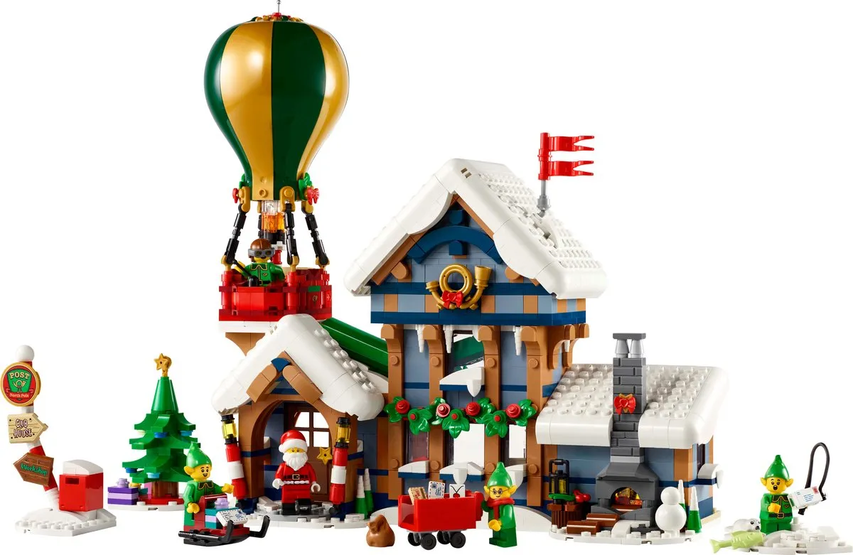 LEGO Icons 10339 Kerst Postkantoor van de Kerstman - 1440 Stukken