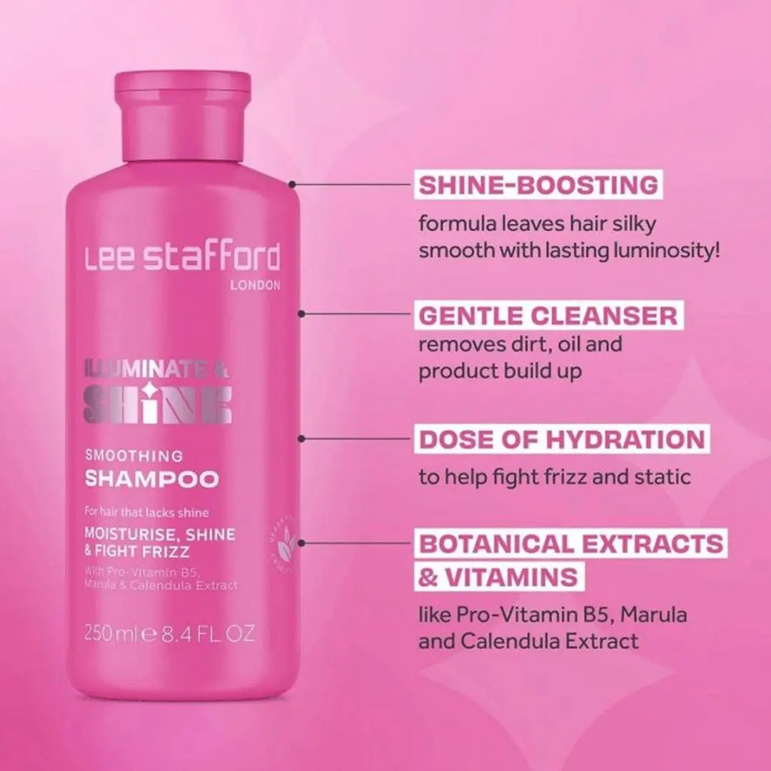Lee Stafford Illuminate & Shine Shampoo 250ml