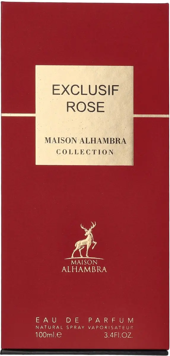 Maison Alhambra Exclusif Rose Eau de Parfum 100ml