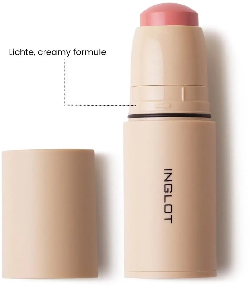 Inglot Cream Blush Stick Delicate Coral 210
