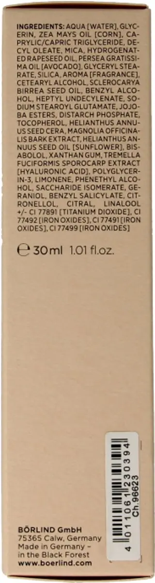 Annemarie Börlind Fluid Make-Up Foundation Hazel - 30ml