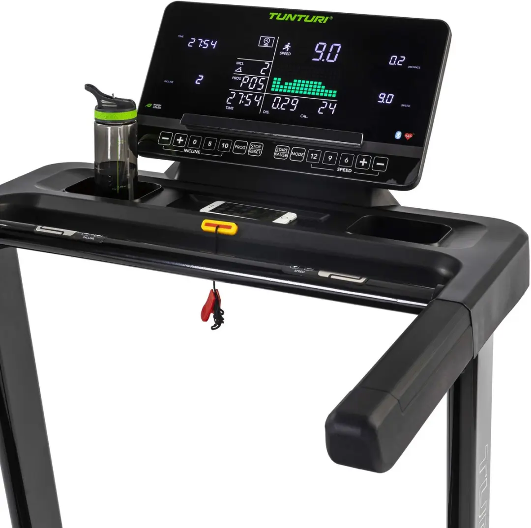 Tunturi Signature T60 Loopband - 5.0 pk - 47 Programma's - Zwart/Groen