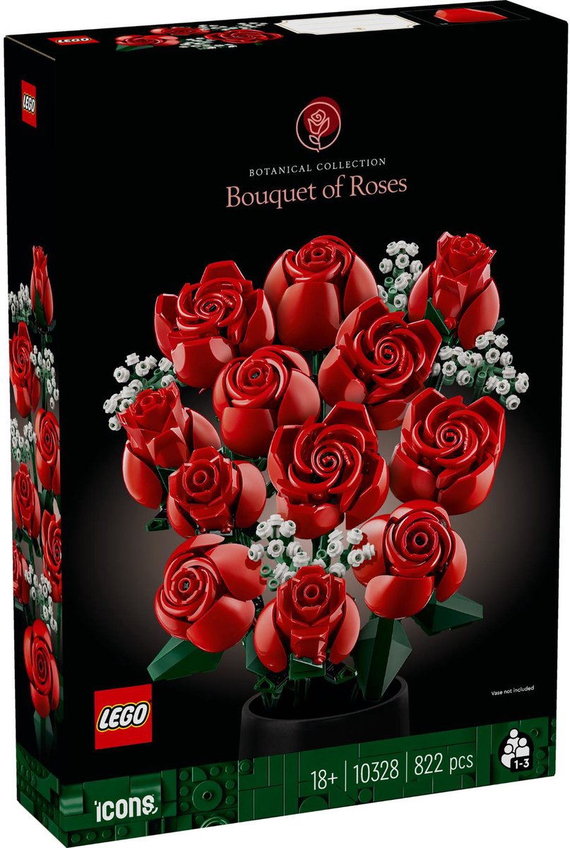 LEGO Icons Rozenboeket - Botanical Collection - 10328