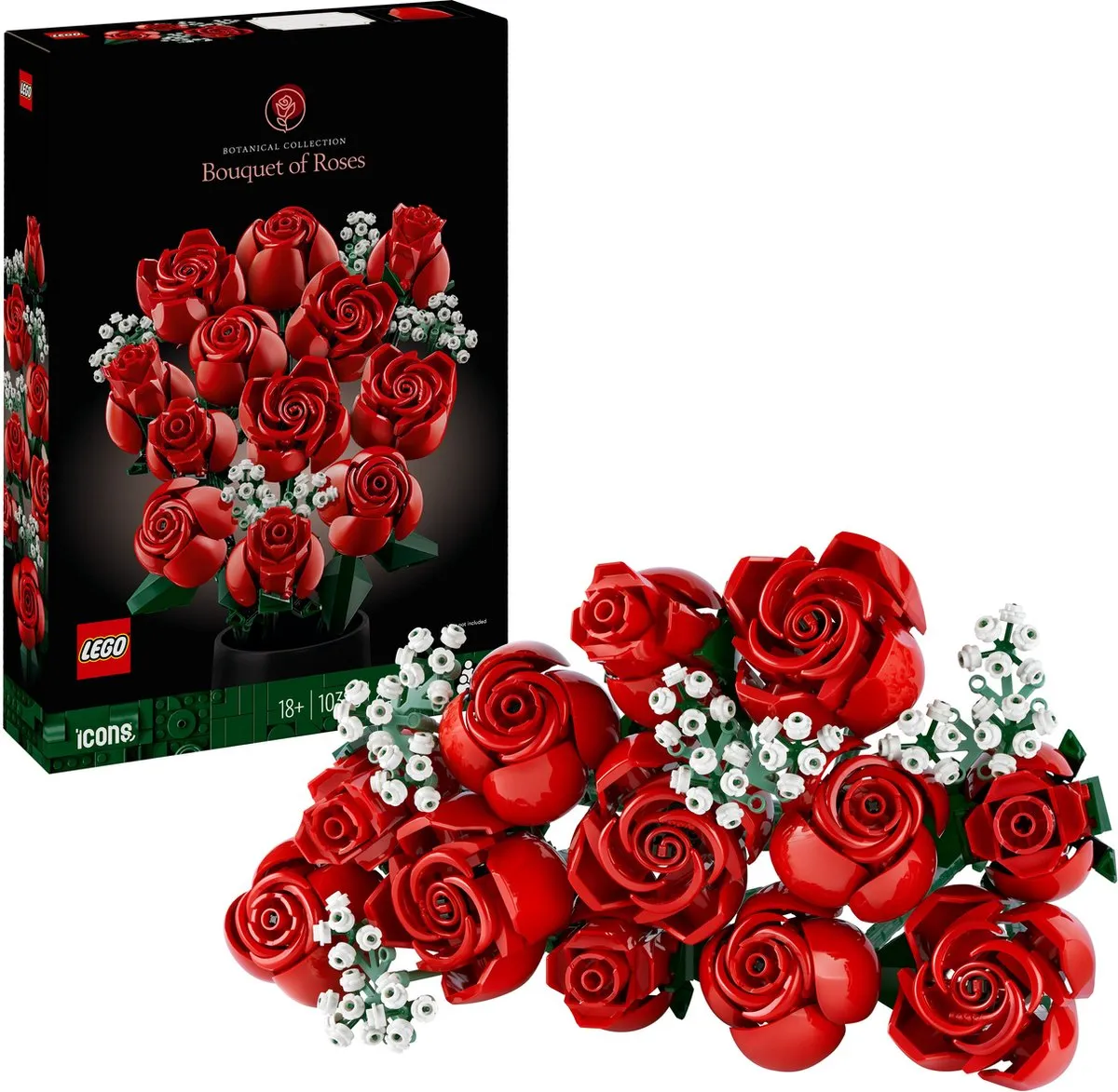 LEGO Icons Rozenboeket - Botanical Collection - 10328