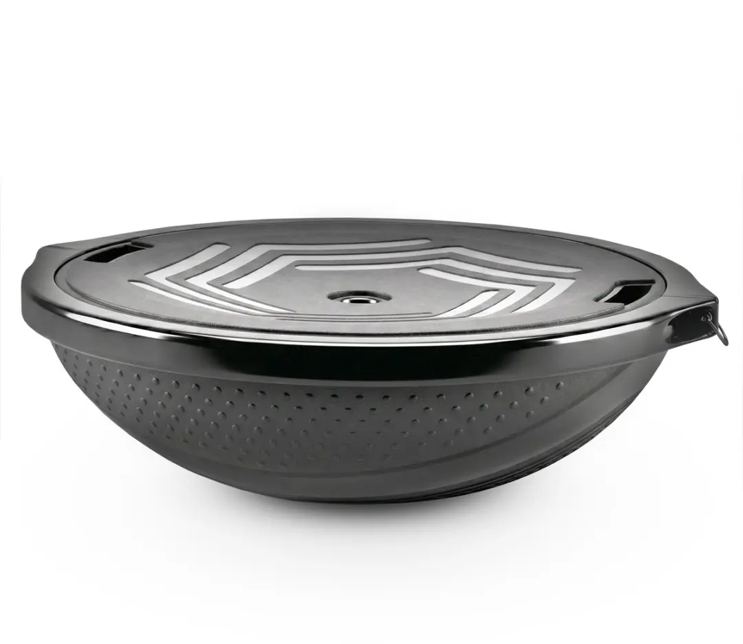 Flow Fitness Balanstrainer Pro 63cm - inclusief elastieken en pomp - Zwart