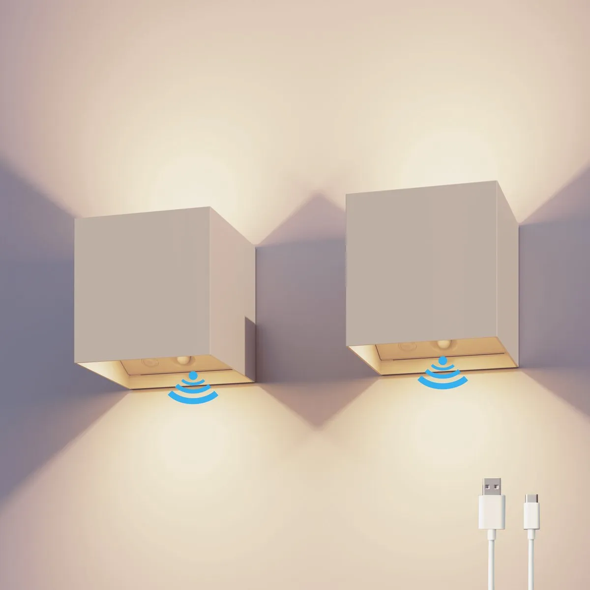 Calex Volterra Oplaadbare Wandlamp
