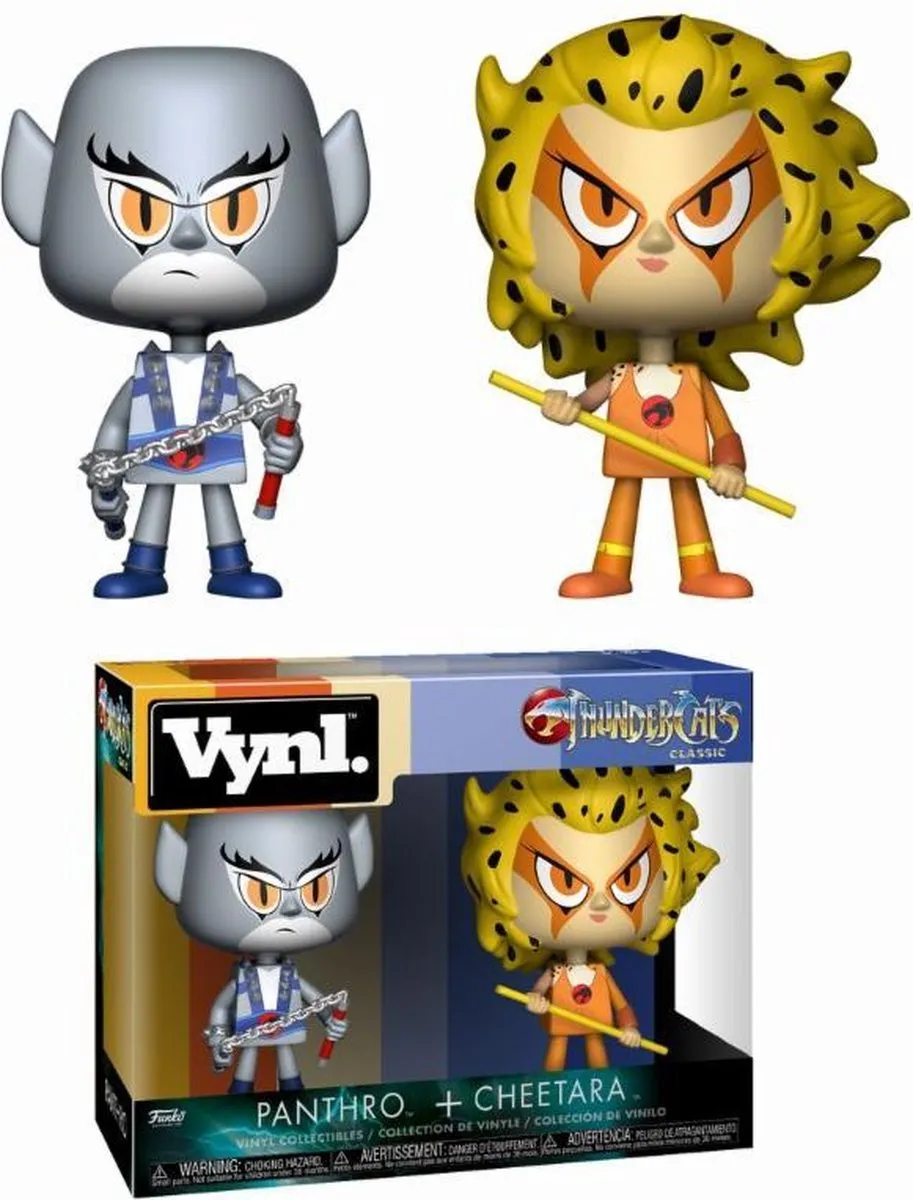 Funko Thundercats Panthro & Cheetara Vinyl 2-Pack
