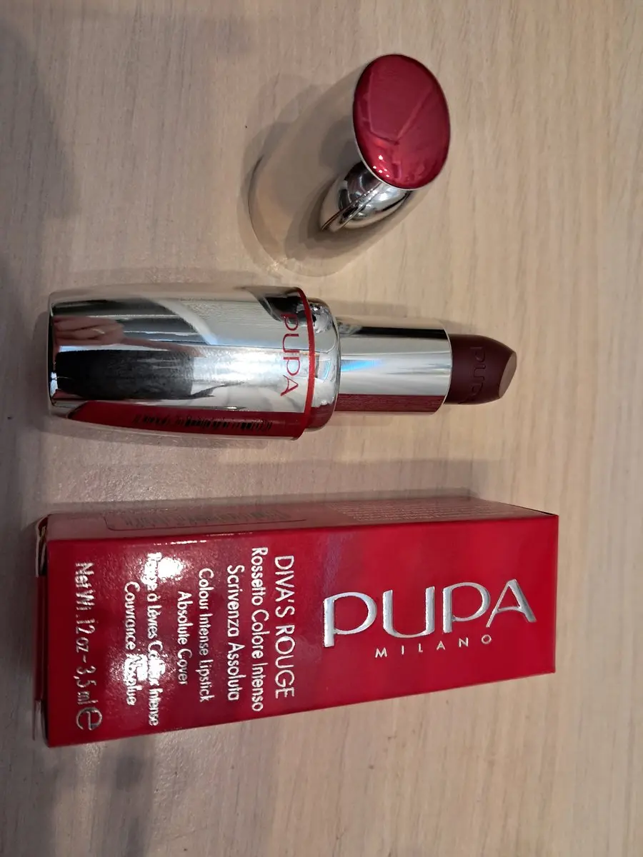 Pupa Diva's Rouge Lipstick 14 - Donkerbruin