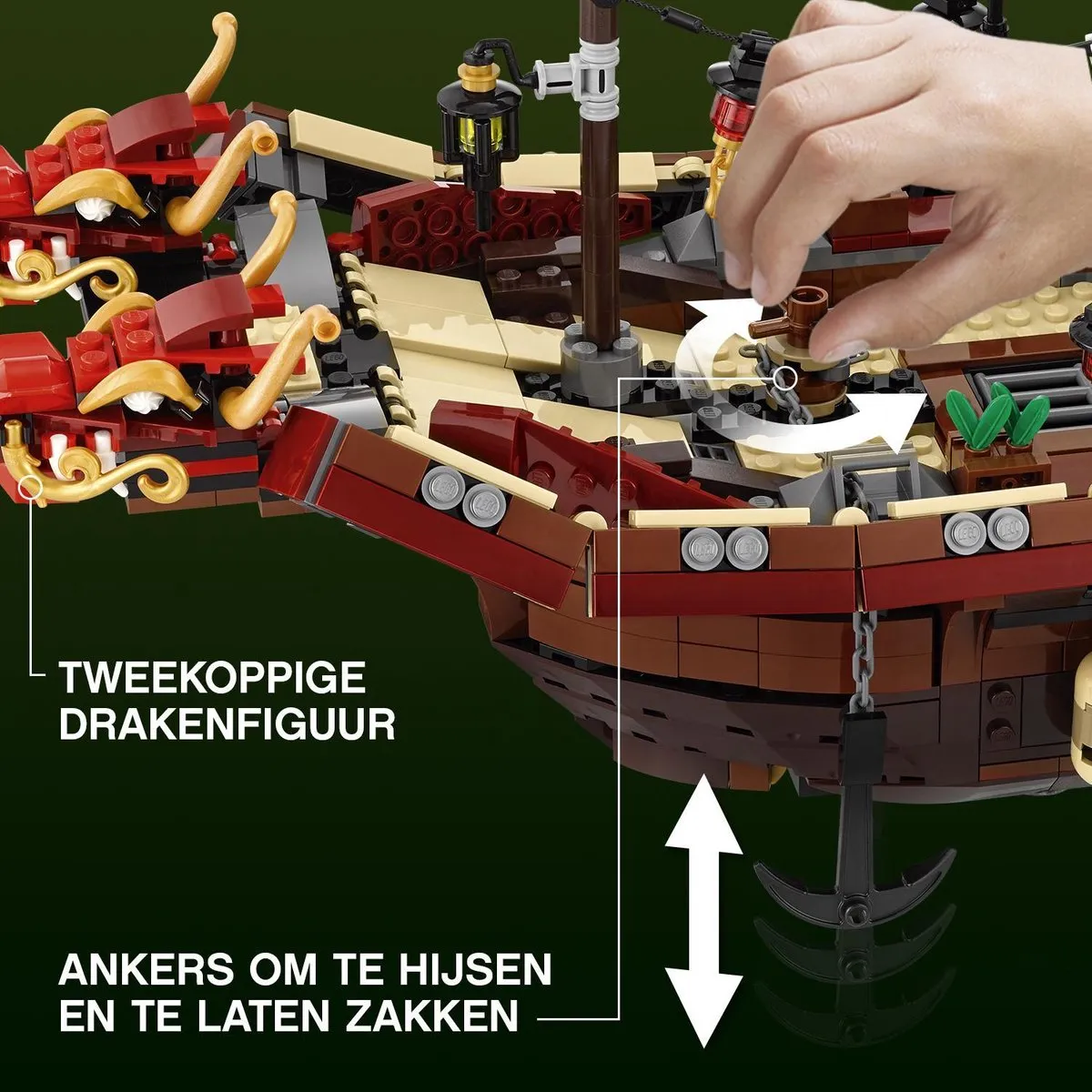 LEGO Ninjago Movie Destiny's Bounty 70618 - 2295 Stukken - 7 Minifiguren