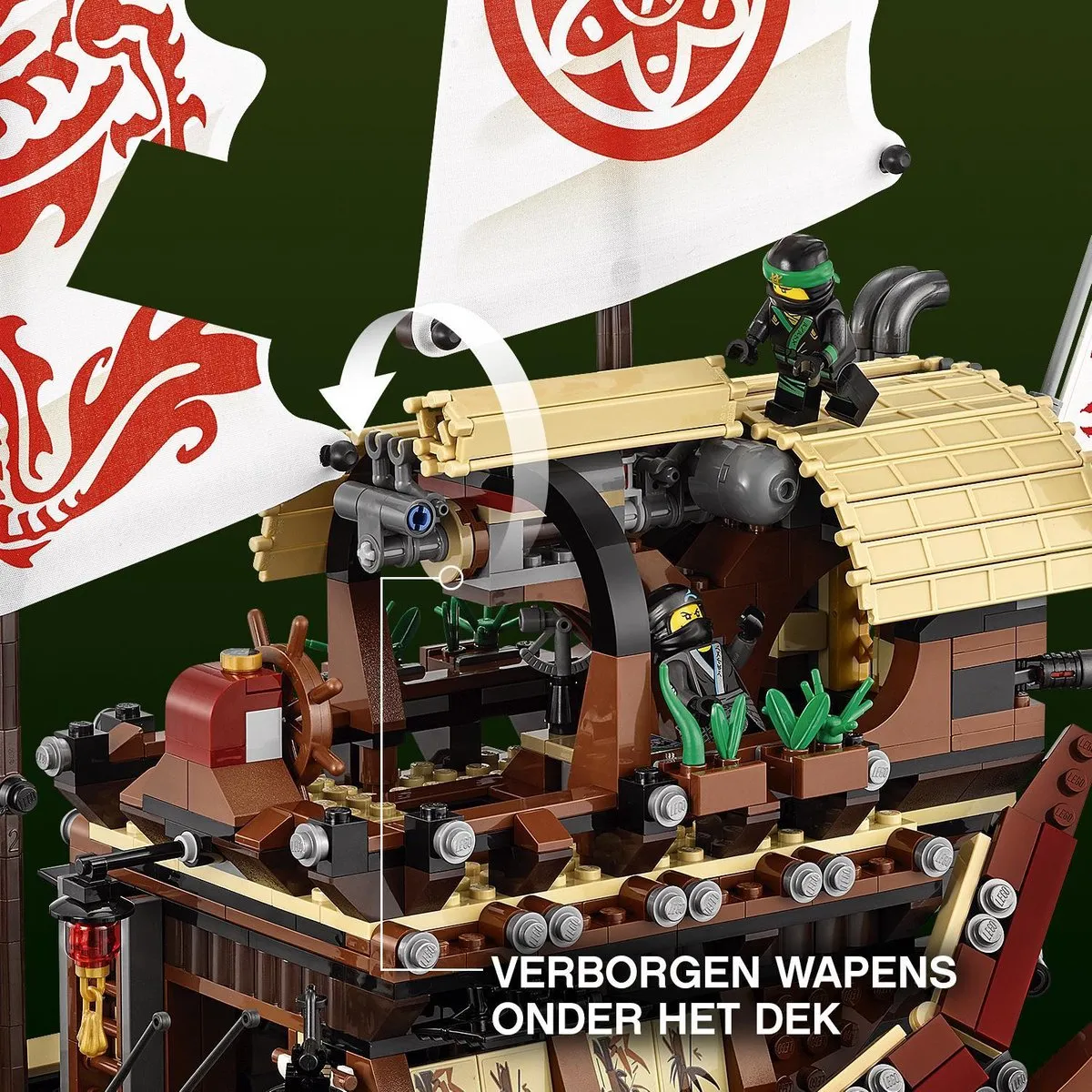 LEGO Ninjago Movie Destiny's Bounty 70618 - 2295 Stukken - 7 Minifiguren