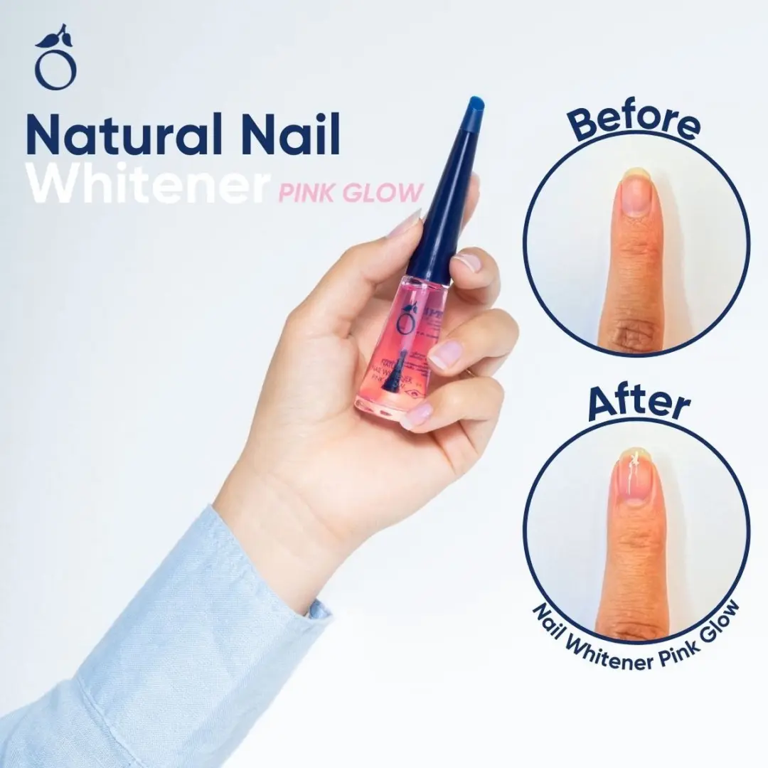 Herome Natural Nail Whitener Pink Glow 10ml