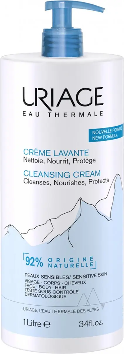 Uriage Gel Eau Thermale Crème Lavante 1000ml