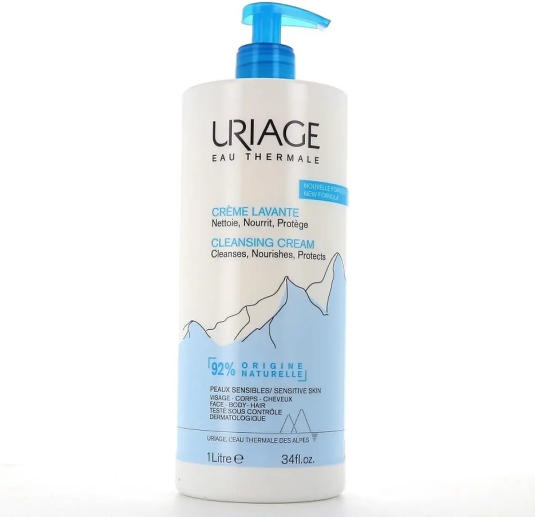 Uriage Gel Eau Thermale Crème Lavante 1000ml - afbeelding 6 van 6